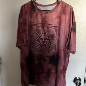 Tarot Card Oversized T-Shirt